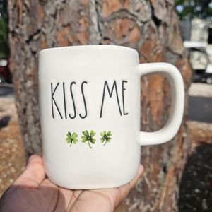 Ray done kiss me clover mug.